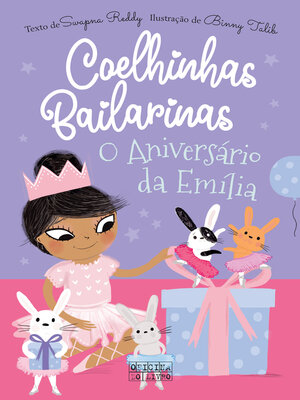cover image of Coelhinhas Bailarinas 3--O Aniversário da Emília